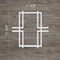 Ekena Millwork Small Granby Decorative Fretwork Wall Panels in Architectural Grade PVC, 11 3/8"W x 11 3/8"H x 3/8"T WALP12X12GBY - alternate 5